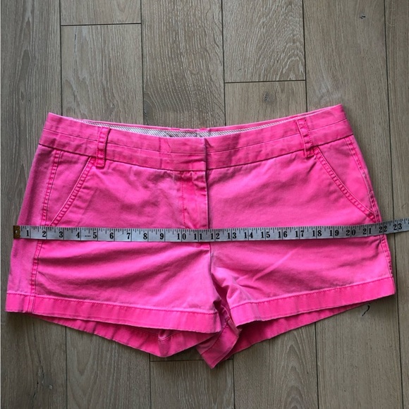 J. Crew Chino Shorts in Bright Pink Women’s Size 12 - Picture 7 of 10